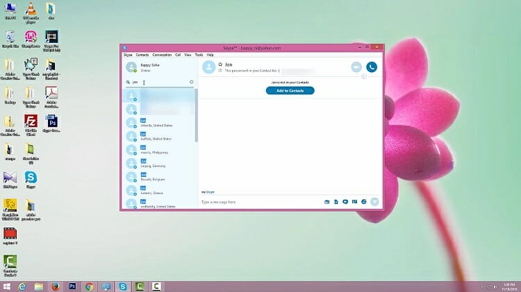 finding tools on skype for a mac